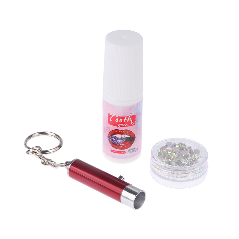 Tooth Gem Kit - Diş mücevher seti beyaz diş takı