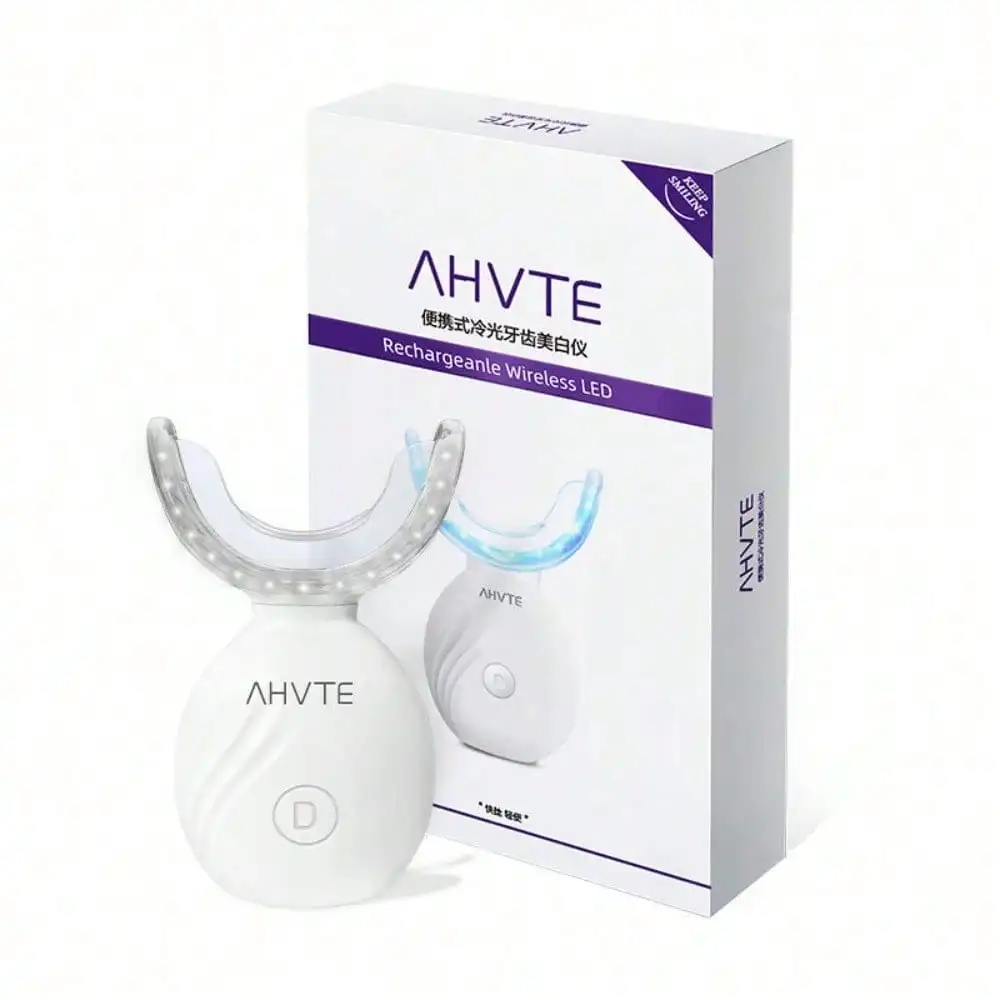 Teeth Whitening Yellow Teeth - Diş Güzellik Aleti, Mavi Işıklı Kablosuz