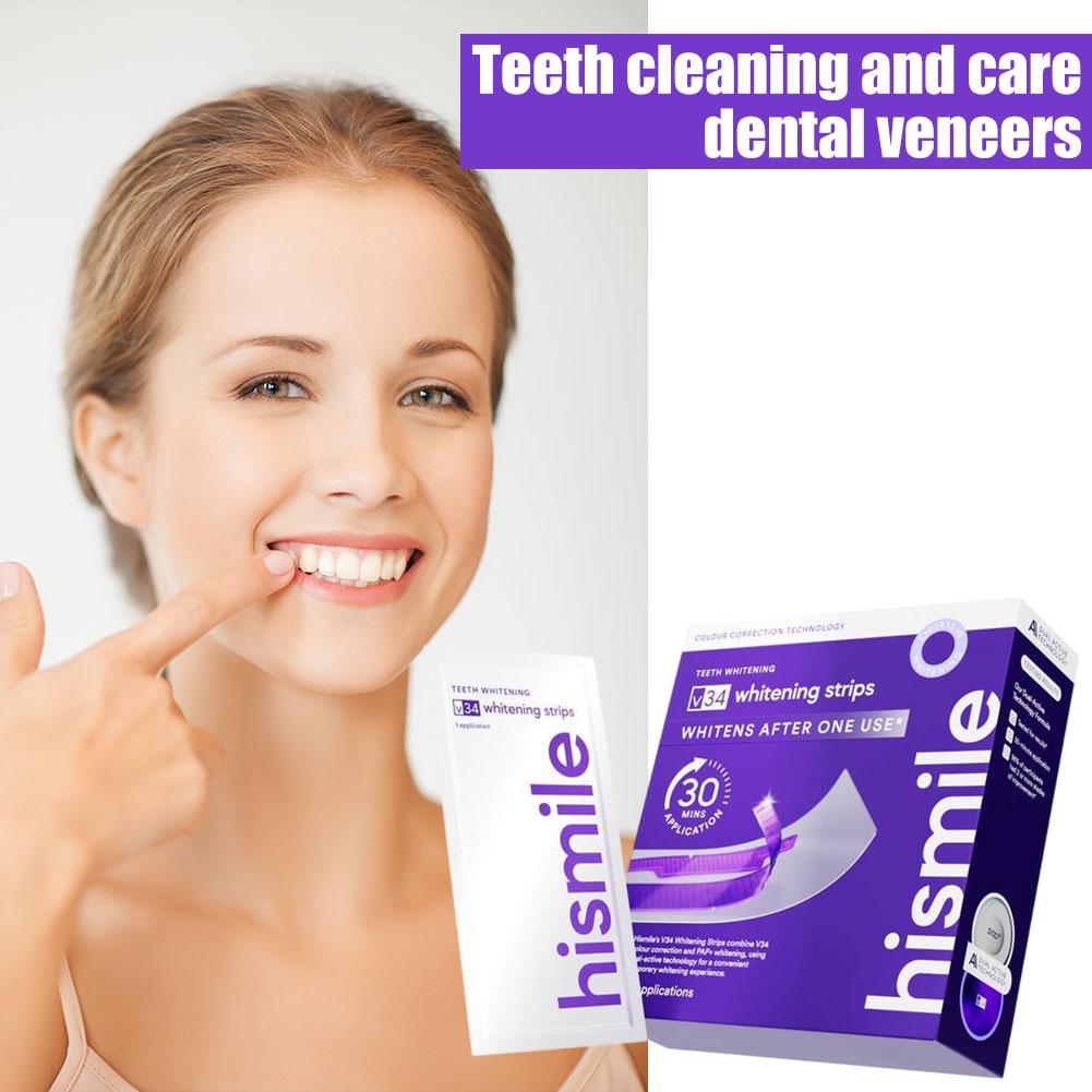 Teeth Whitening Yellow Teeth - V34 Mor Beyazlatıcı Diş Macunu ve