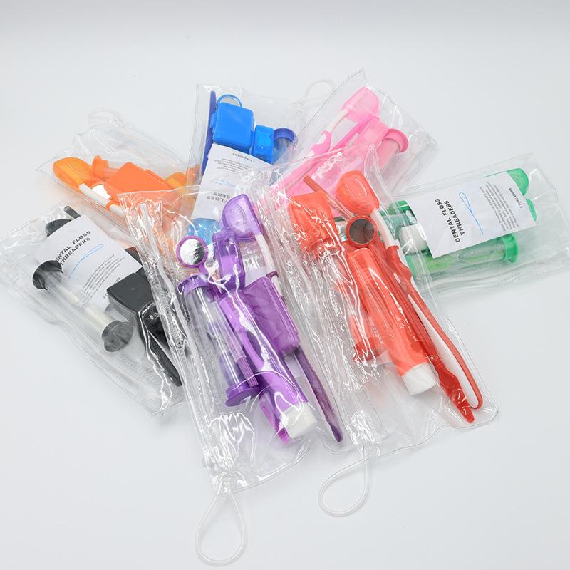 Teeth Whitening Brush - Ağız Bakım Seti Diş Teli Temizleme