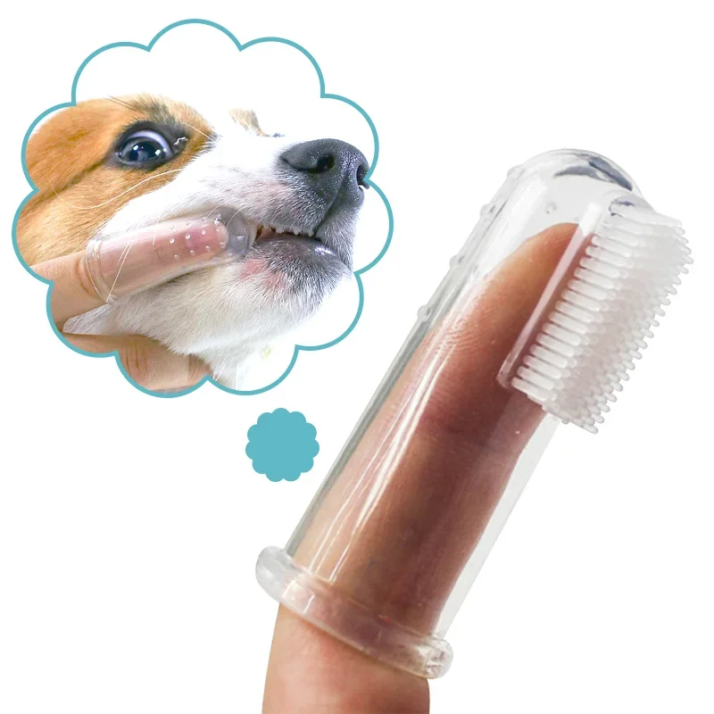 Teeth Whitening Brush - Süper Yumuşak Pet Parmak Diş Fırçası