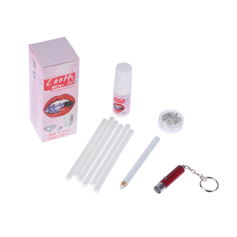 Diş mücevher seti beyaz diş ta - Tooth Gem Kit incelemesi ve fiyatı