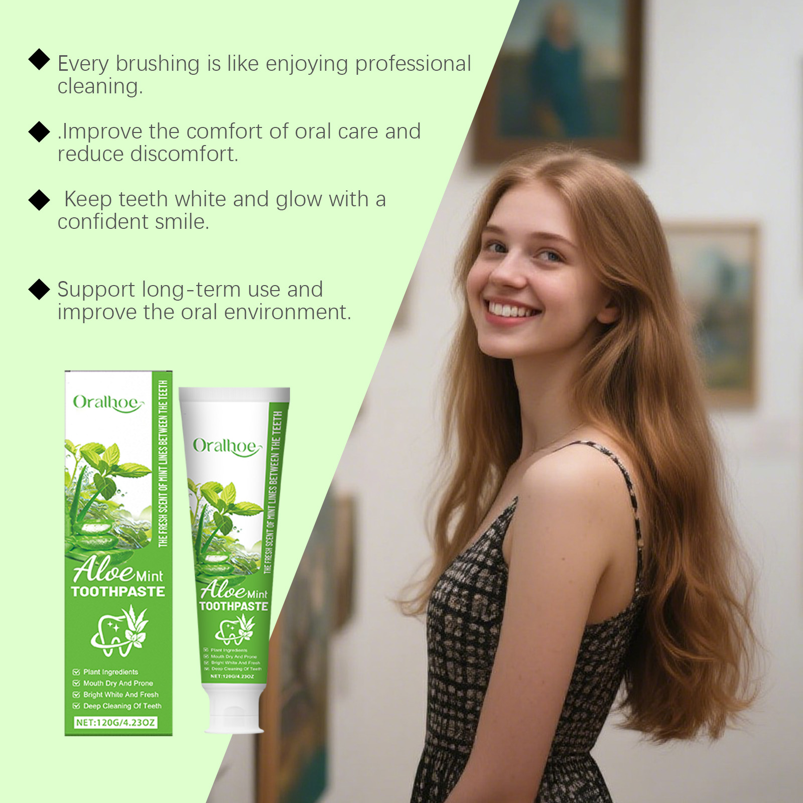 Aloe Vera Beyazlatıcı Diş Macu - Teeth Whitening Yellow Teeth incelemesi ve fiyatı
