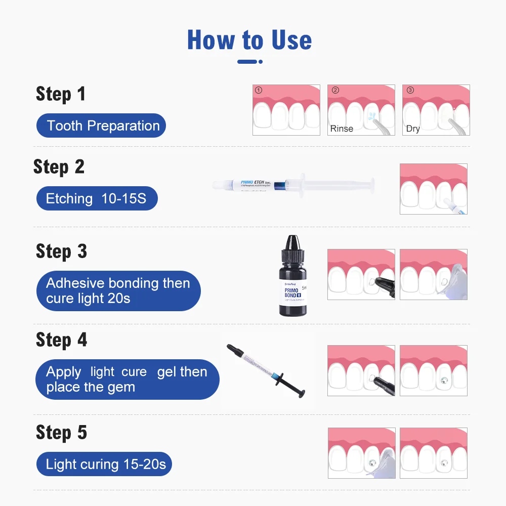 Diş Mücevher Kiti Tutkal Profe - Tooth Gem Kit incelemesi ve fiyatı