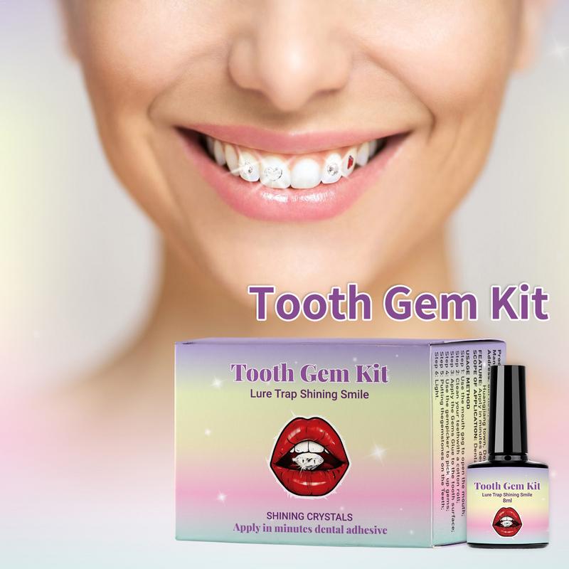 Diş parlak çıkartmalar diş kri - Tooth Gem Kit incelemesi ve fiyatı
