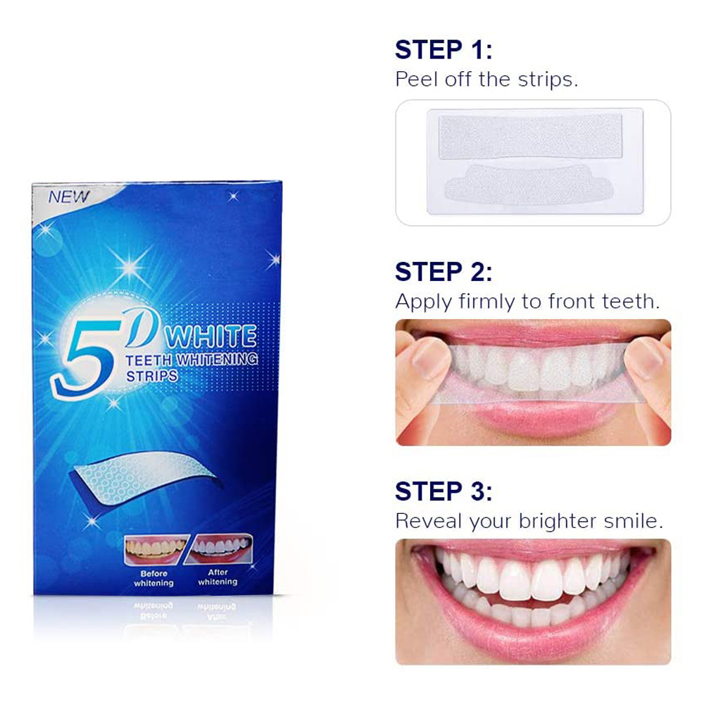 5D Beyaz Diş Beyazlatma Şeridi - Teeth Whitening Xylitol incelemesi ve fiyatı