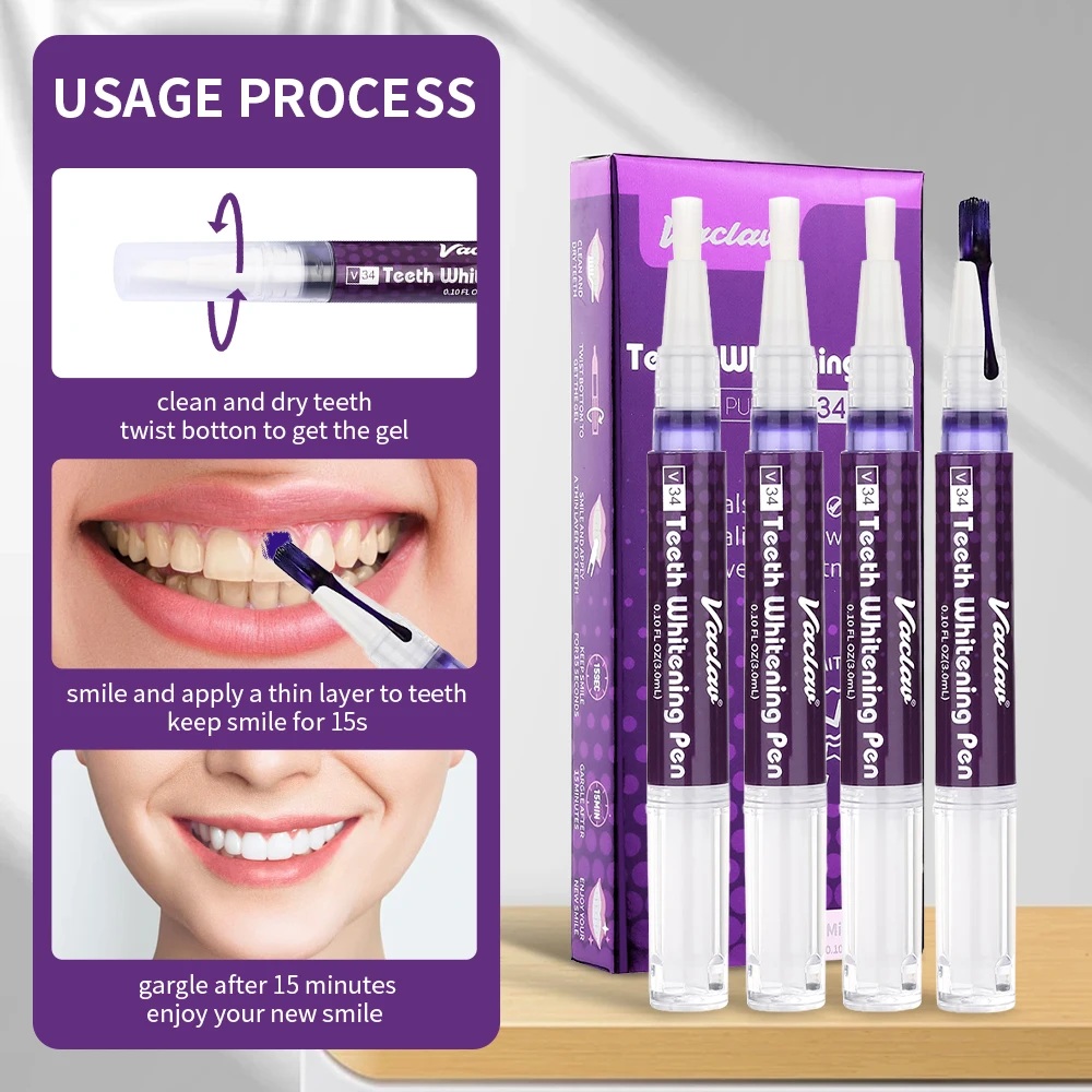 Vaclav V34 Mor diş beyazlatma  - Teeth Whitening Xylitol incelemesi ve fiyatı
