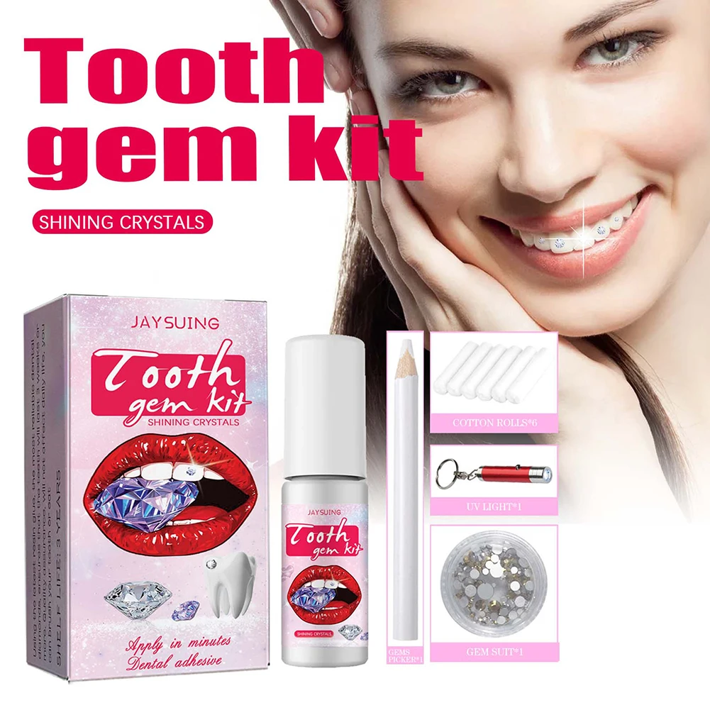 DIY diş taşlar seti ile krista - Tooth Gem Kit incelemesi ve fiyatı